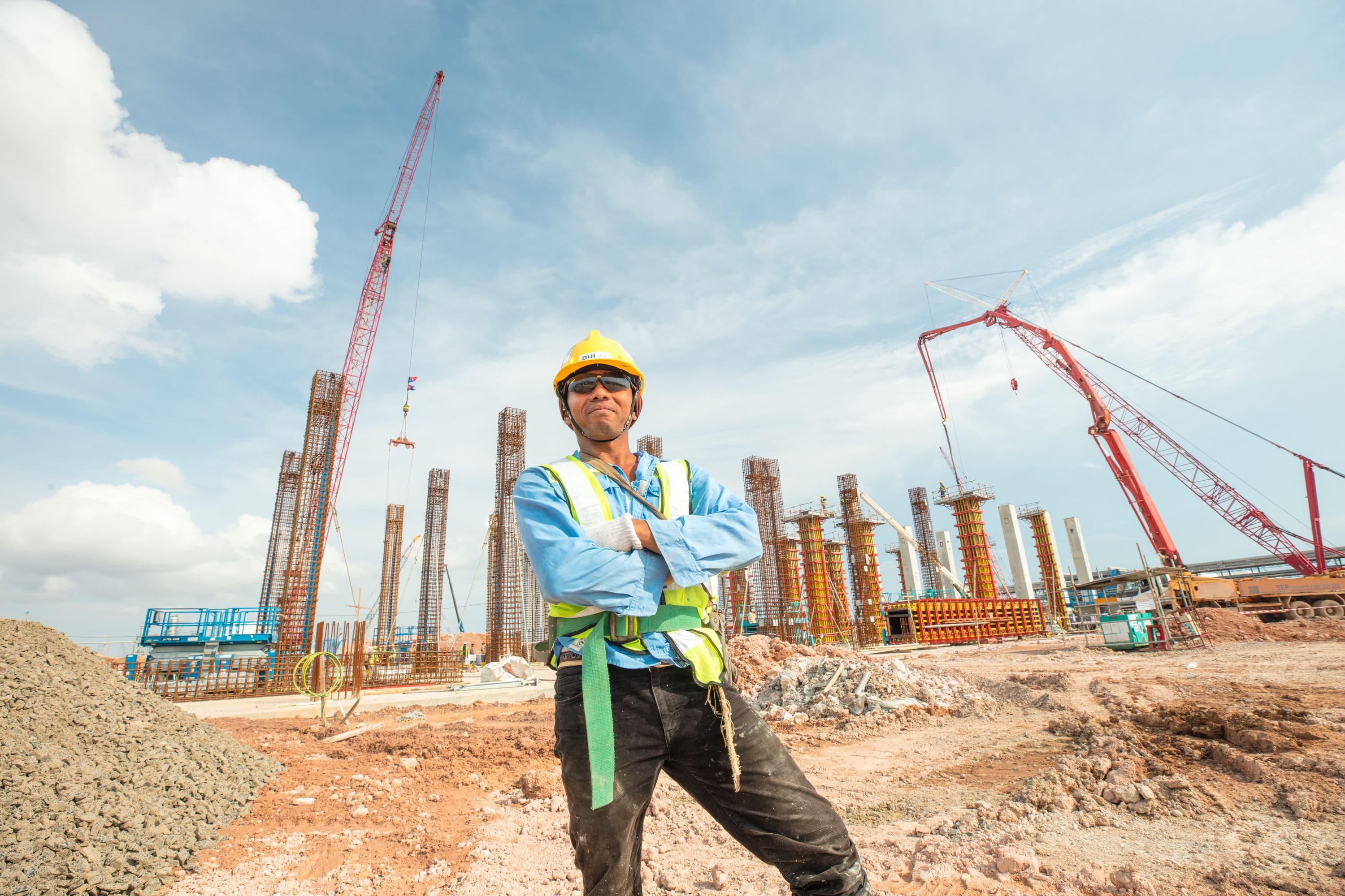 Worker at RAPID Project