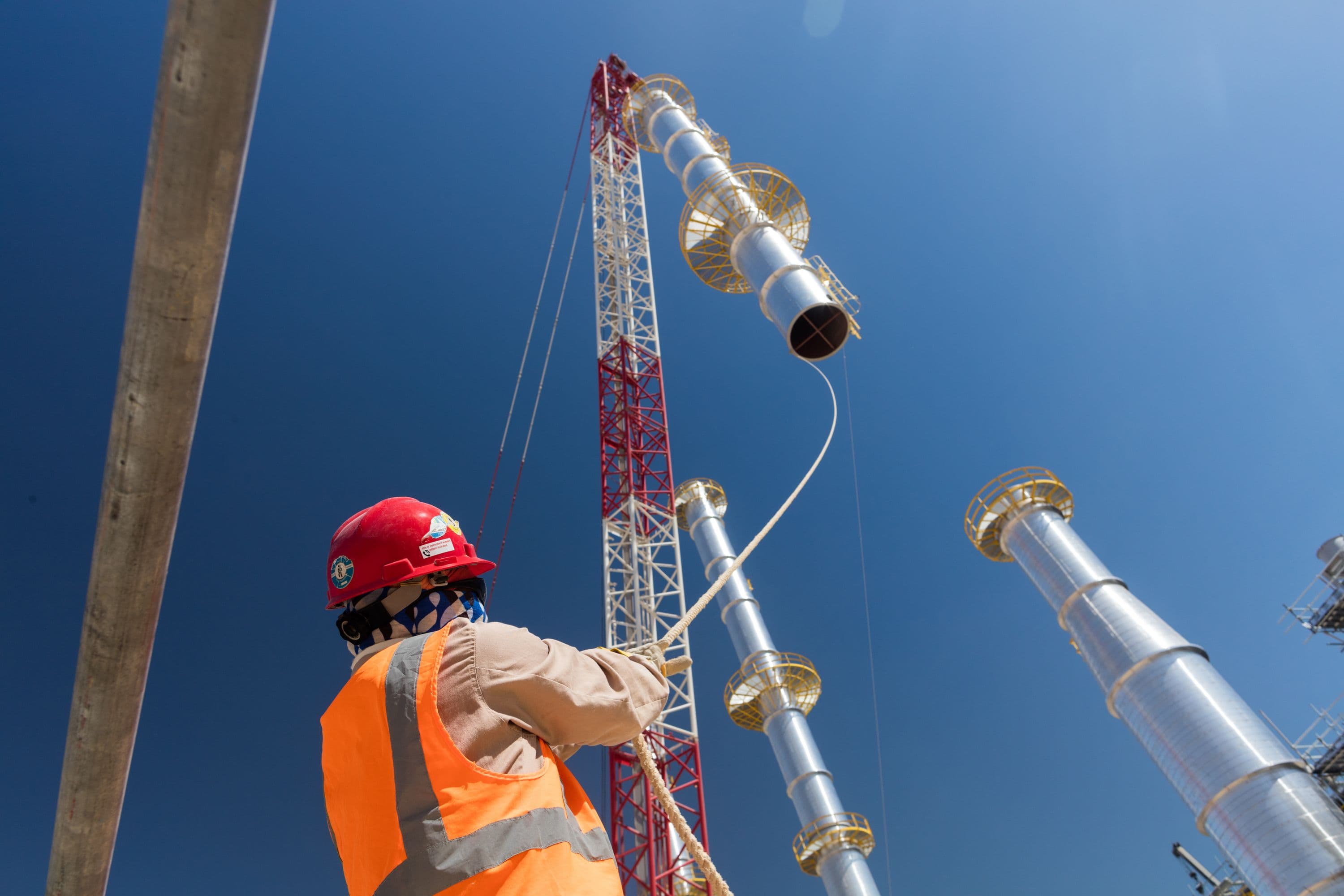 Boiler stacker lift