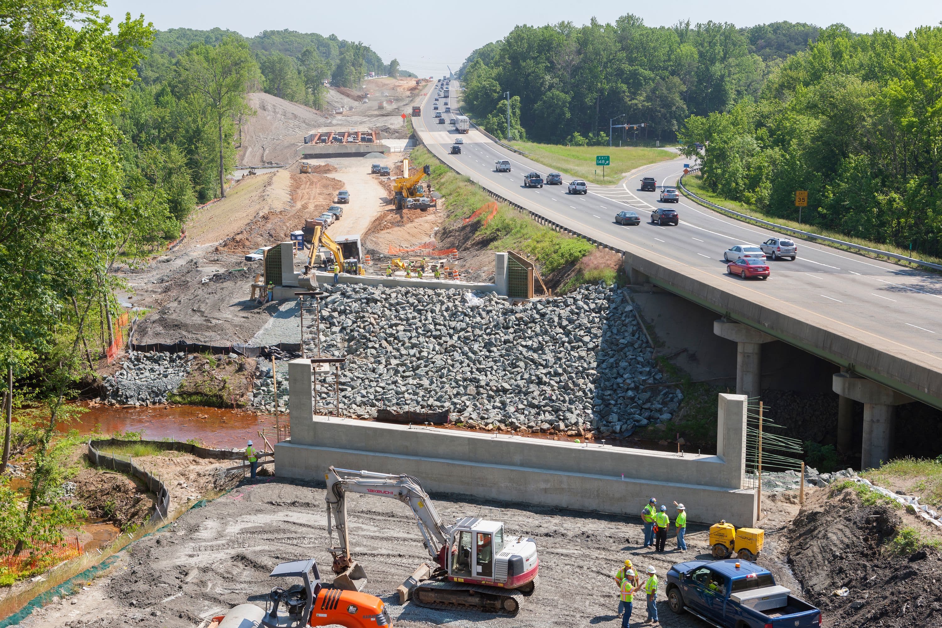 Bridge work